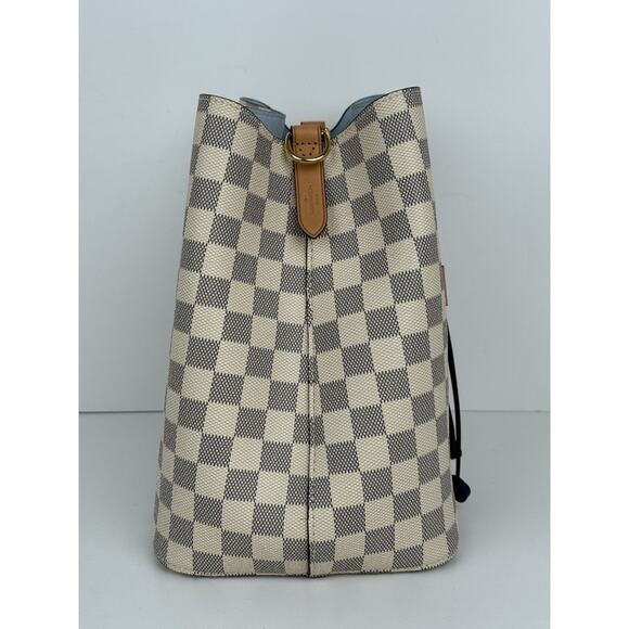 Louis Vuitton Damier Azur Néonoé MM with Braided Strap - Picture 8 of 16